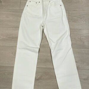 White denim forum high rise jeans size 27